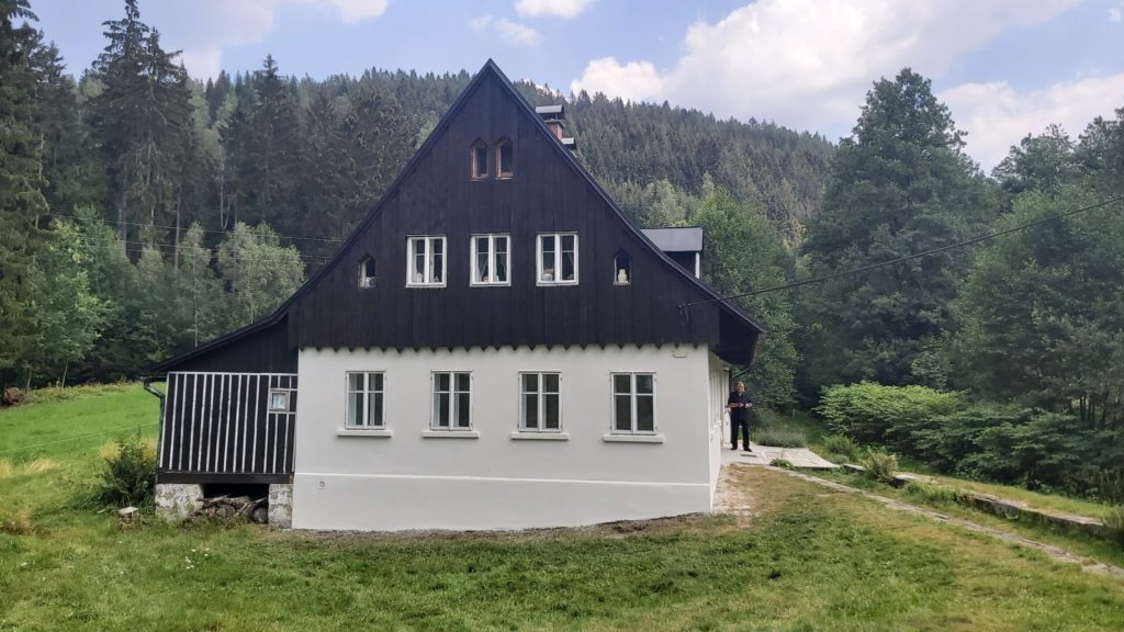 Zrekonstruovaná fasáda domu